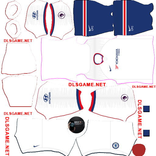 Chelsea Away Kit 2019 20 DLS 26