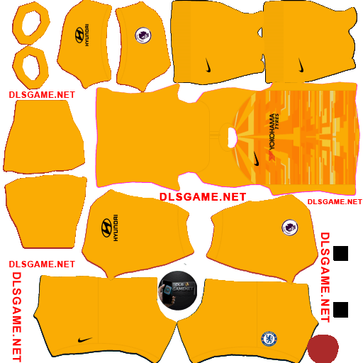 Chelsea GK1 Kit 2019 20 DLS 26