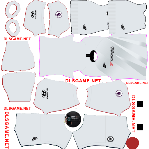 Chelsea GK3 Kit 2019 20 DLS 26