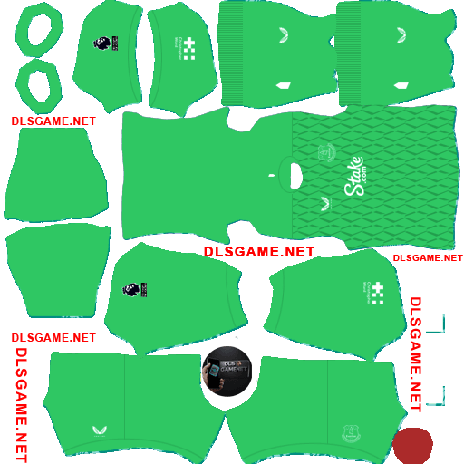 Everton GK1 Kit 2025 26 DLS 26