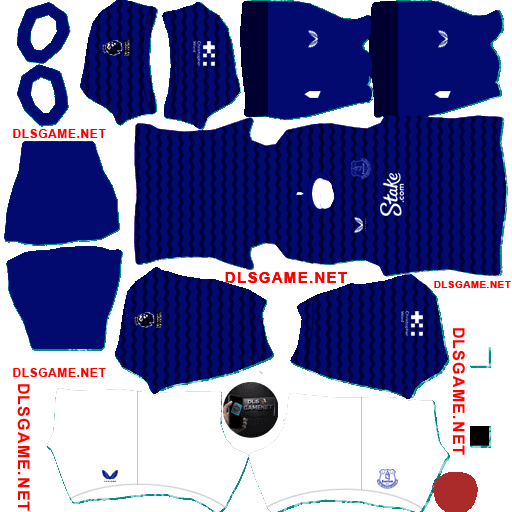 Everton Home Kit 2025 26 DLS 26