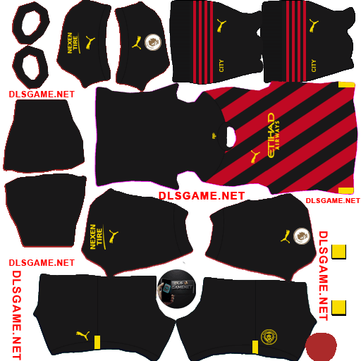 Manchester City Away Kit 2022 23 DLS 26