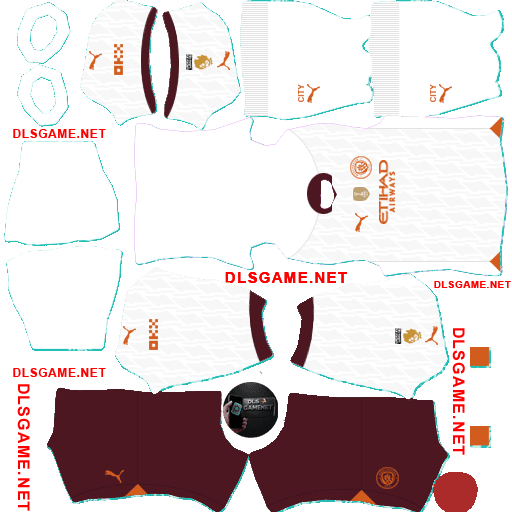 Manchester City Away Kit 2023 24 DLS 26