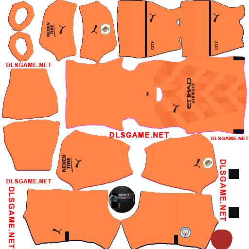 Manchester City Gk1 Kit 2022 23 DLS 26