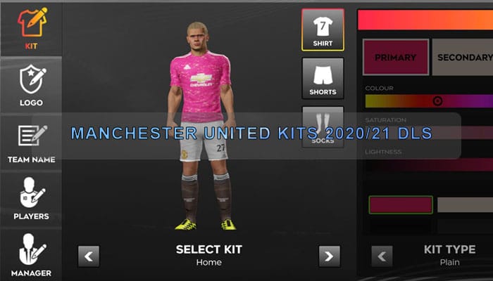Manchester United Kits 2020 21 DLS
