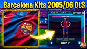 barcelona kits 2005 06 dls