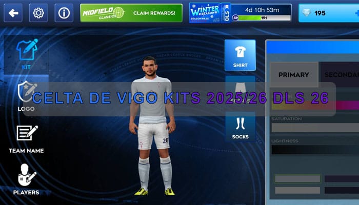 Celta de Vigo Kits 2025 26 DLS 26