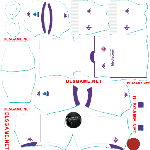 Fiorentina Away Kit 2025 26 DLS 26
