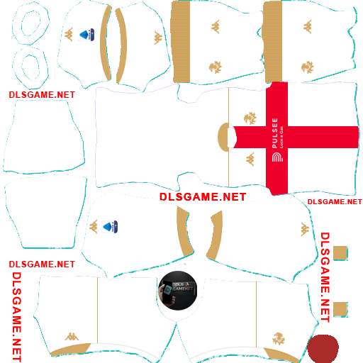 Genoa Away Kit 2025 26 DLS 26