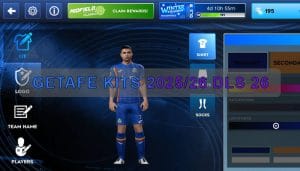 Getafe Kits 2025 26 DLS 26