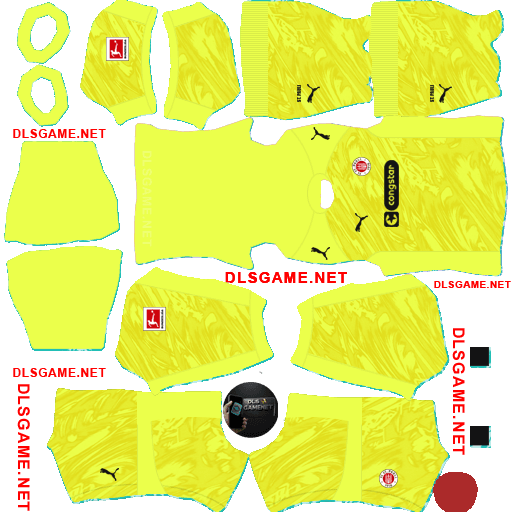 FC St Pauli GK3 Kit 2025 26 DLS 26