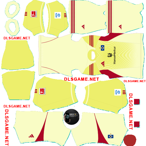 Hamburg SV GK1 Kit 2025 26 DLS 26