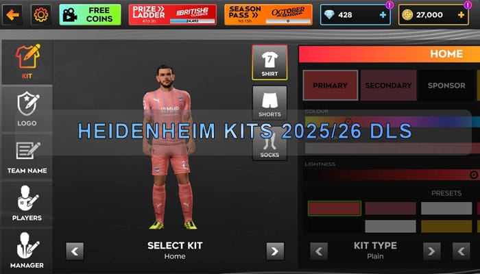 Heidenheim Kits 2025 26 DLS