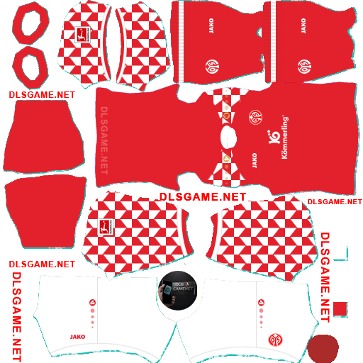 Mainz 05 Home Kit 2025 26 DLS 26