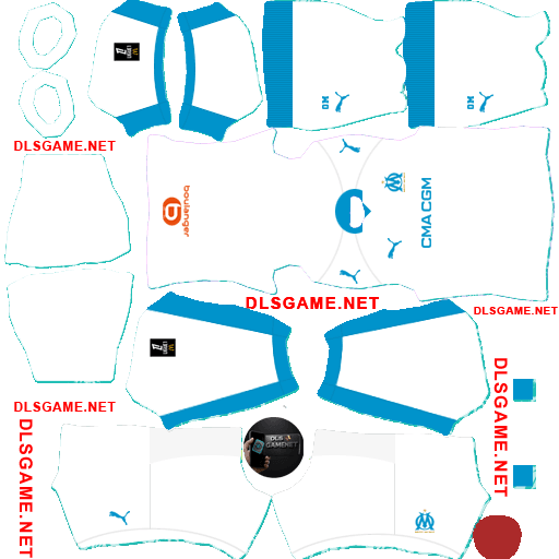 Marseille Home Kit 2025 26 DLS 26