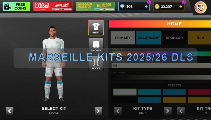 Marseille Kits 2025 26 DLS