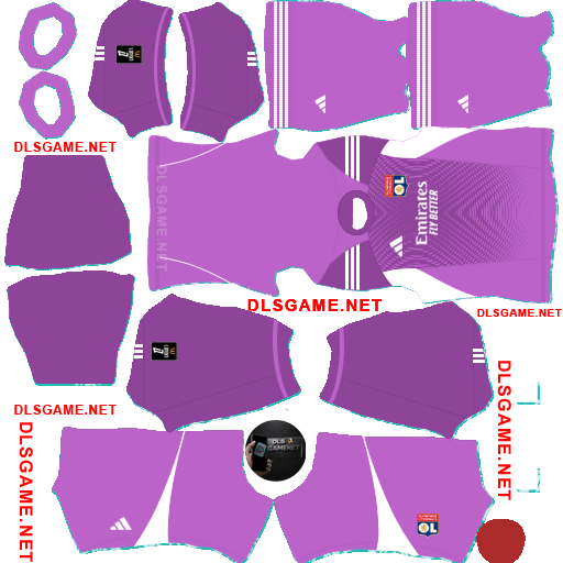 Olympique Lyon GK1 Kit 2025 26 DLS 26