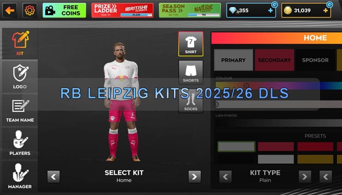 RB Leipzig Kits 2025 26 DLS