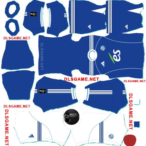 RC Strasbourg Home Kit 2025 26 DLS 26