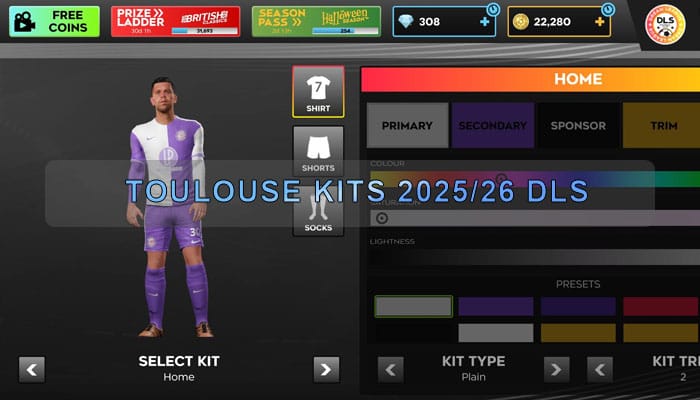 Toulouse Kits 2025 26 DLS