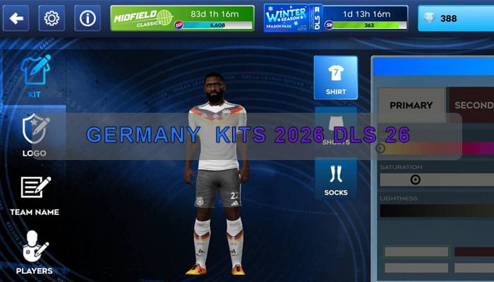 Germany Kits 2026 DLS 26