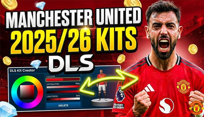 manchester united kits 2025 26 dls