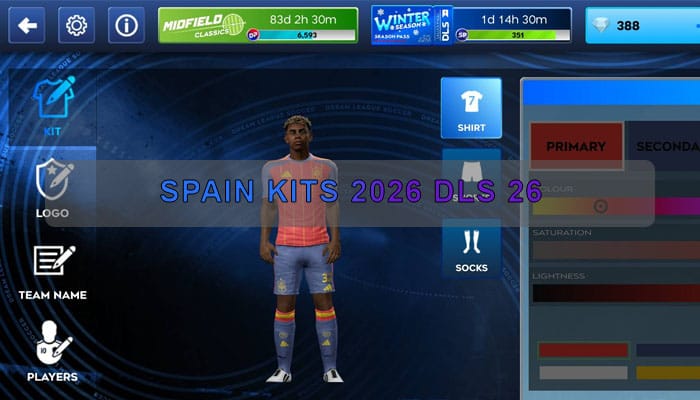 spain Kits 2026 DLS 26