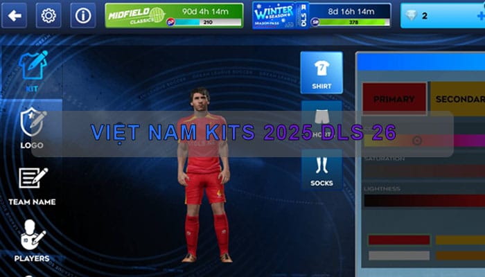 viet nam Kits 2025 DLS 26