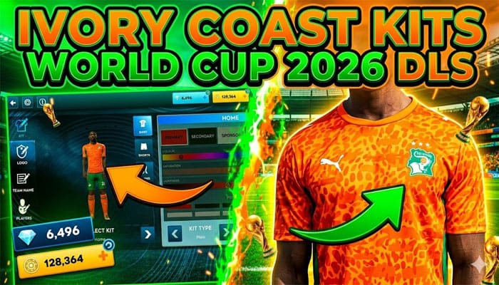 Ivory Coast kits world cup 2026 dls