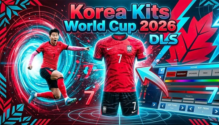 South Korea Kits World Cup 2026 DLS