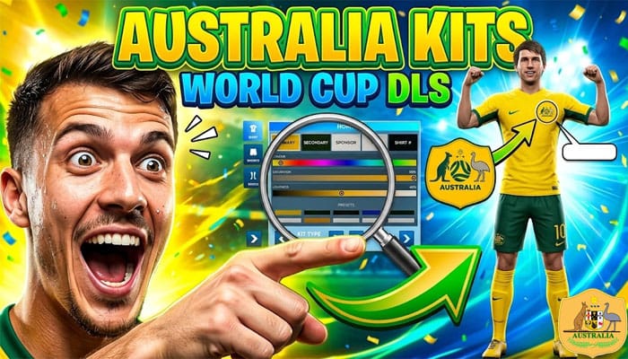 australia kits world cup-2026 dls