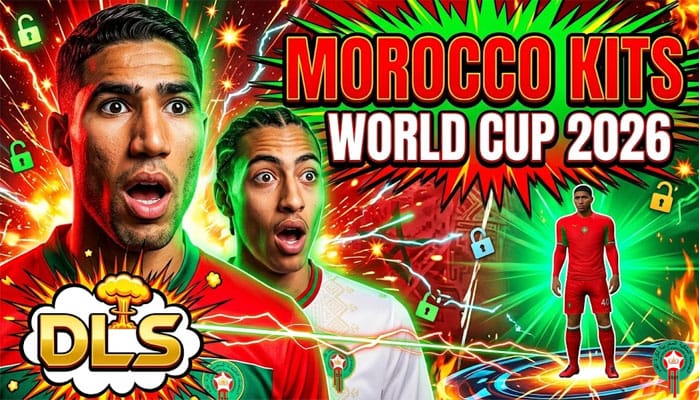 kits morocco world cup 2026 dls