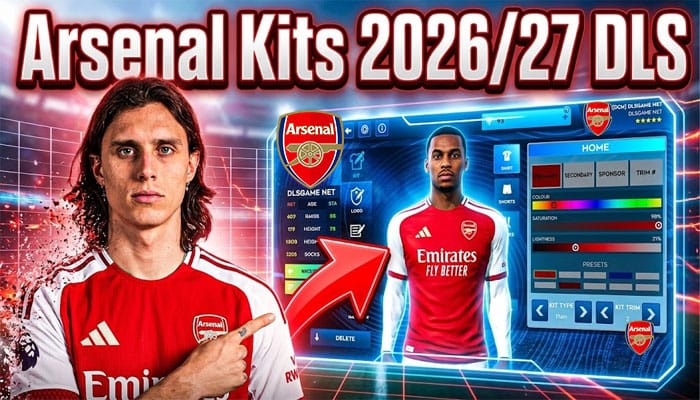 Kits Arsenal 2026 27 DLS