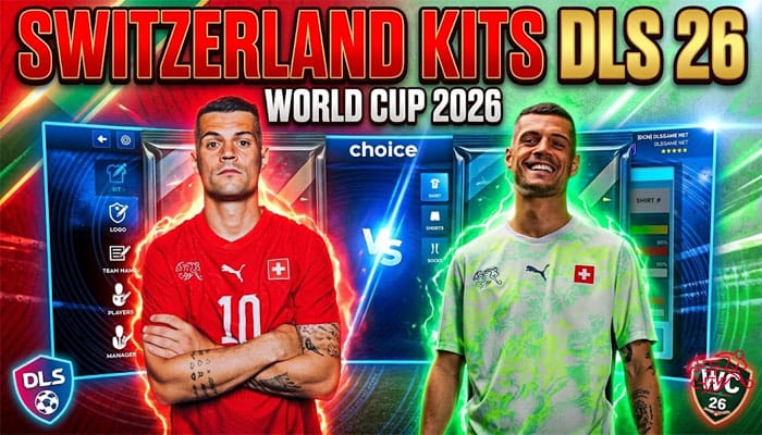 Switzerland kits world cup 2026 dls